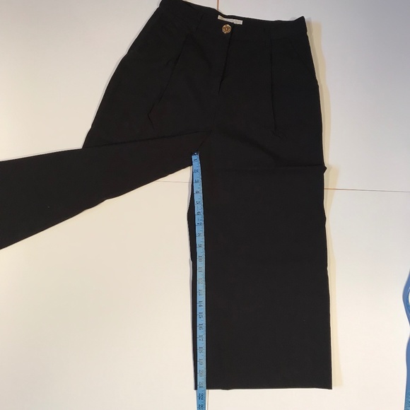 NWOT Celebrity Style Michael Kors Culottes Black Viscose Size 6 - Picture 8 of 15